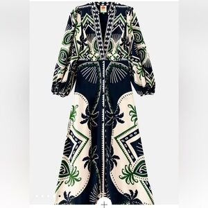 NWT Farm Rio Mystic Scarf Maxi Dress M